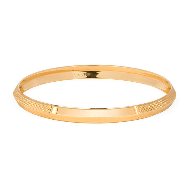 Tanishq 22KT Gold Kada for Men 