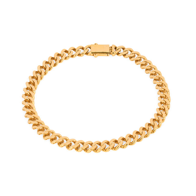 Tanishq 22KT Gold Bracelet for Men 