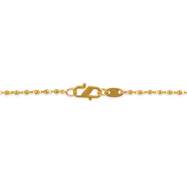 Tanishq 22KT Gold Neckwear + Earring for Women 3