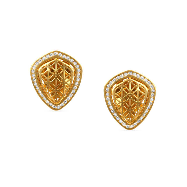 Tanishq 22KT CZ Neckwear with Pendant and Earrings for Women 3