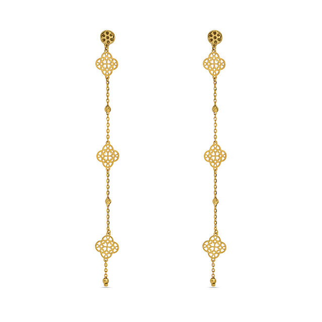 Tanishq 22KT Gold Earrings for Women 