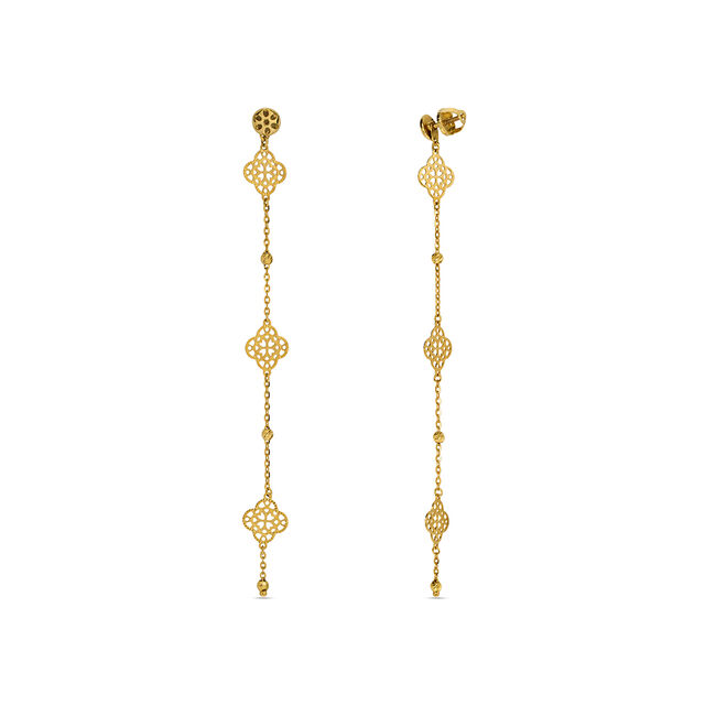 Tanishq 22KT Gold Earrings for Women 2