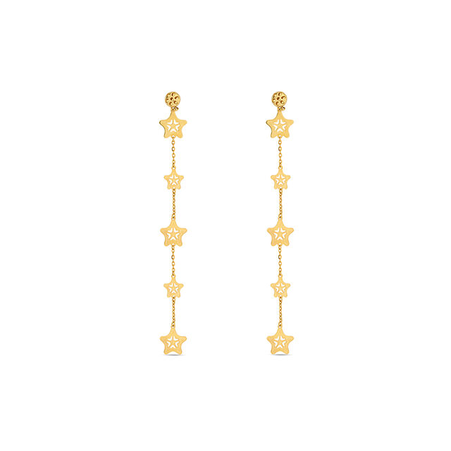 Tanishq 22KT Gold Earrings for Women 
