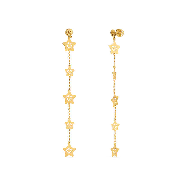 Tanishq 22KT Gold Earrings for Women 2