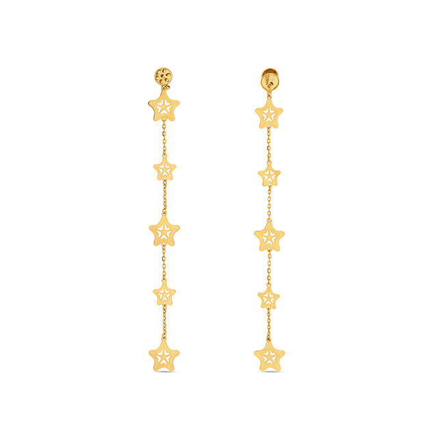 Tanishq 22KT Gold Earrings for Women 4