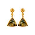 Tanishq 22 Karat Gold Earrings for Women 