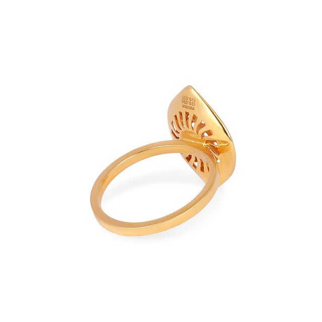 Tanishq 22KT Synthetic Stone Finger Ring for Women 4