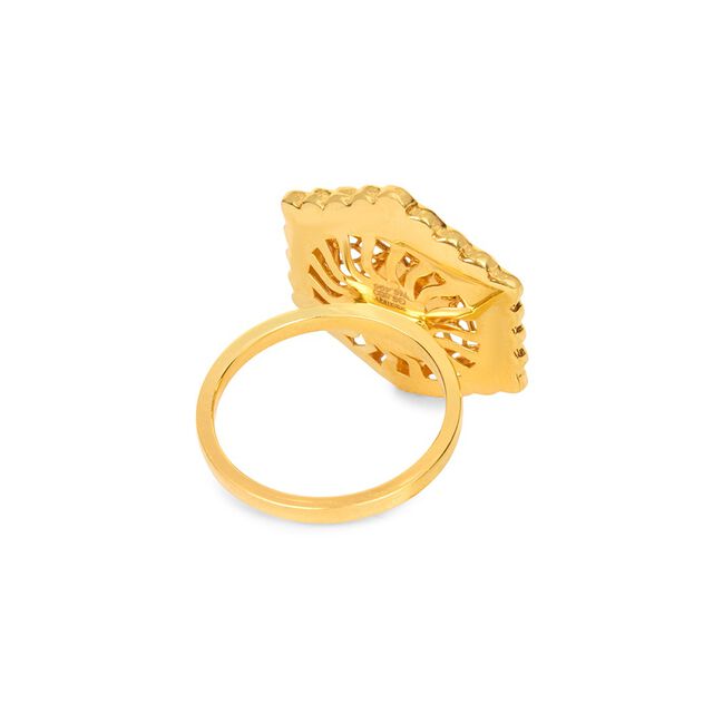 Tanishq 22KT Synthetic Stones Finger Ring for Women 4