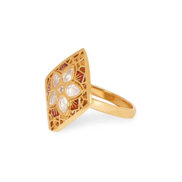 Tanishq 22KT  Gold Finger Ring  for Women 2