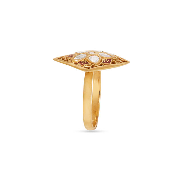 Tanishq 22KT  Gold Finger Ring  for Women 3