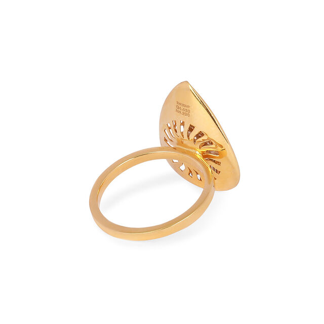 Tanishq 22KT Synthetic Stone Finger Ring for Women 4