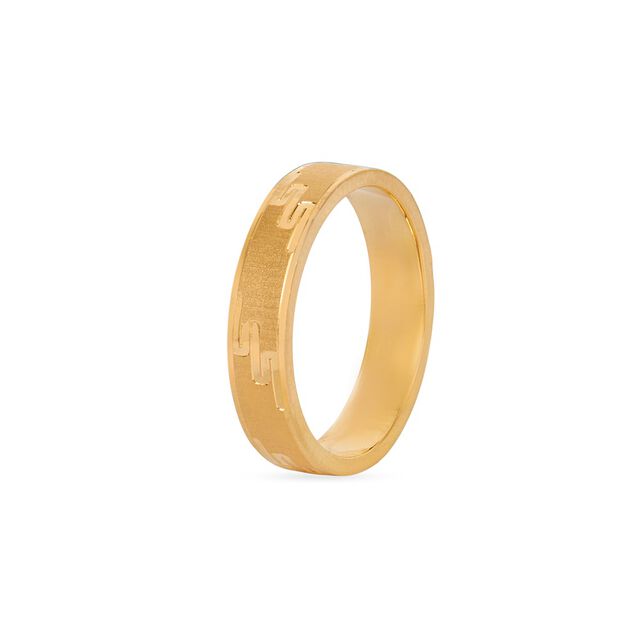 Tanishq 22KT Gold Finger Ring for Men 2
