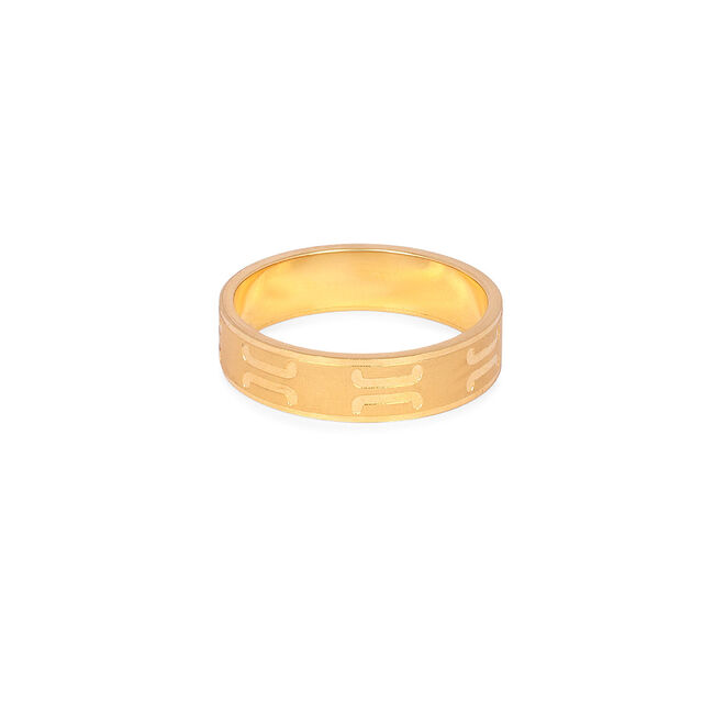 Tanishq 22KT Gold Finger Ring for Women 