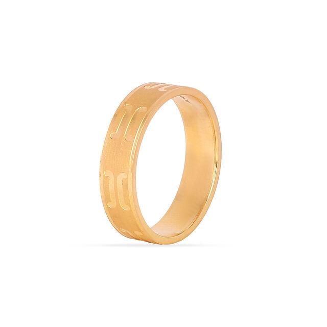 Tanishq 22KT Gold Finger Ring for Women 2