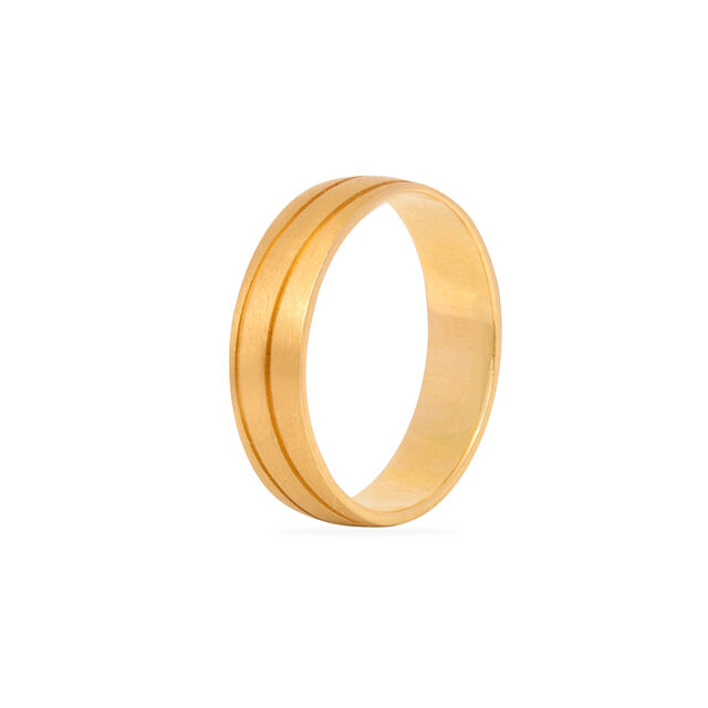Tanishq 22KT Gold Finger Ring for Men 2