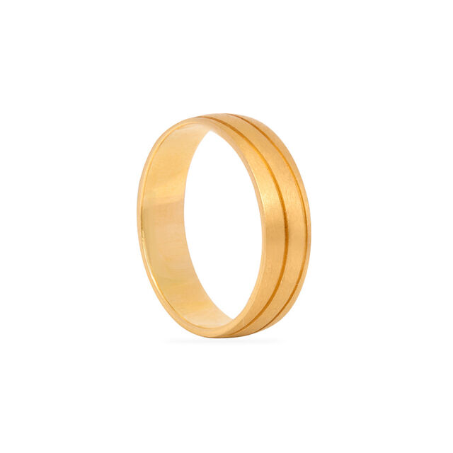 Tanishq 22KT Gold Finger Ring for Men 3