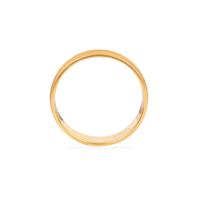 Tanishq 22KT Gold Finger Ring for Men 4