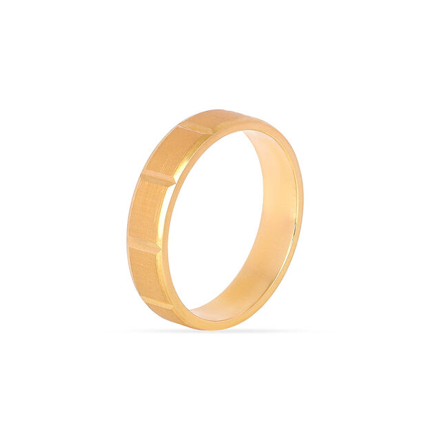Tanishq 22KT Gold Finger Ring for Men 3