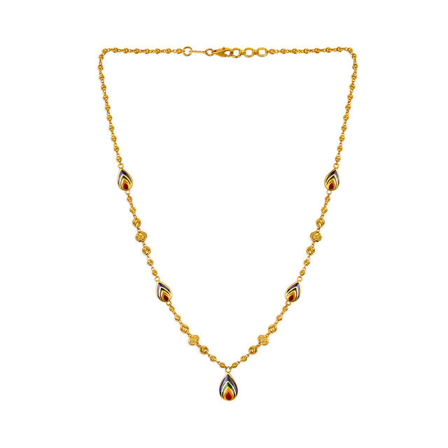 Tanishq 22KT Gold Necklace for Women 