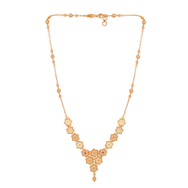 Tanishq 22KT Gold Necklace for Women 