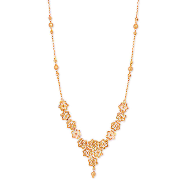 Tanishq 22KT Gold Necklace for Women 2