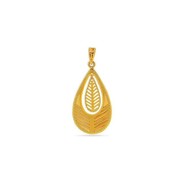 Tanishq 22 Karat Gold Pendant 