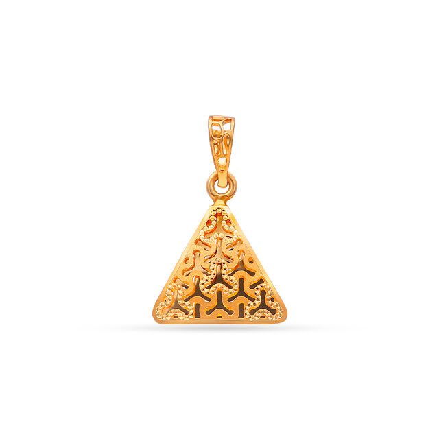 Tanishq 22KT  Gold Pendant  for Women
