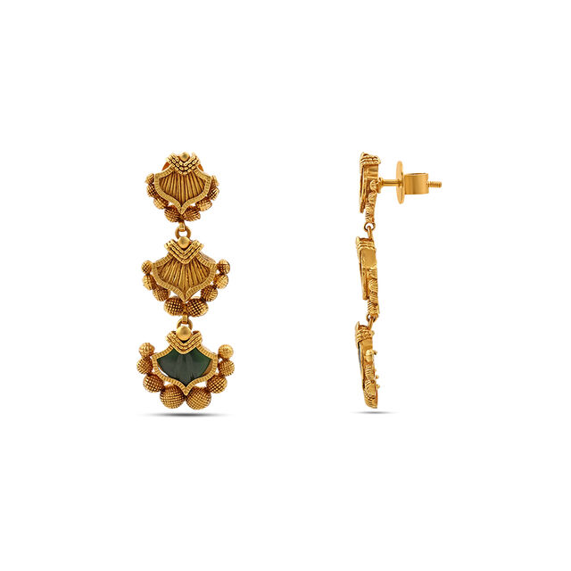 Tanishq 22KT  Gold Necklace Set  for Women 6