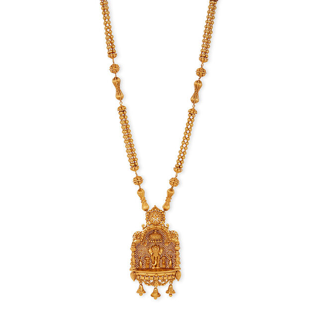 Tanishq 22KT Gold Necklace Set for Women 2