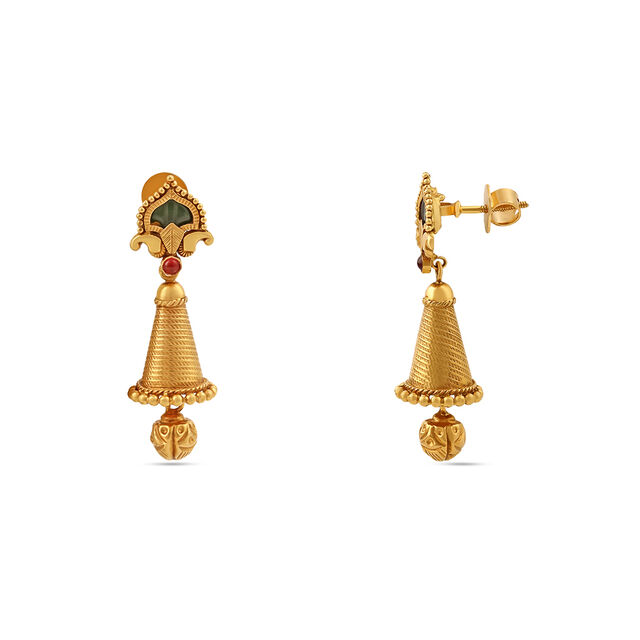 Tanishq 22 Karat Gold Necklace Set for Women 9