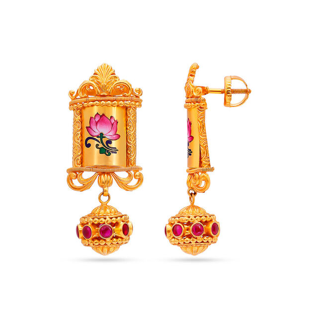 Tanishq 22KT Gold Necklace Set for Women 5