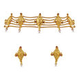 Regal Conch Inspired Gold Choker Set 4