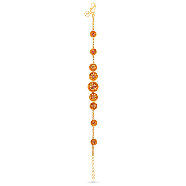 Tanishq 22KT Gold Bracelet for Women