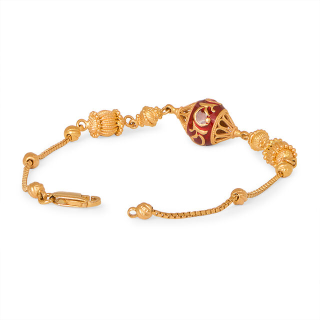 Tanishq 22KT Gold Bracelet for Women 2
