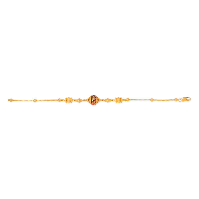 Tanishq 22KT Gold Bracelet for Women 3