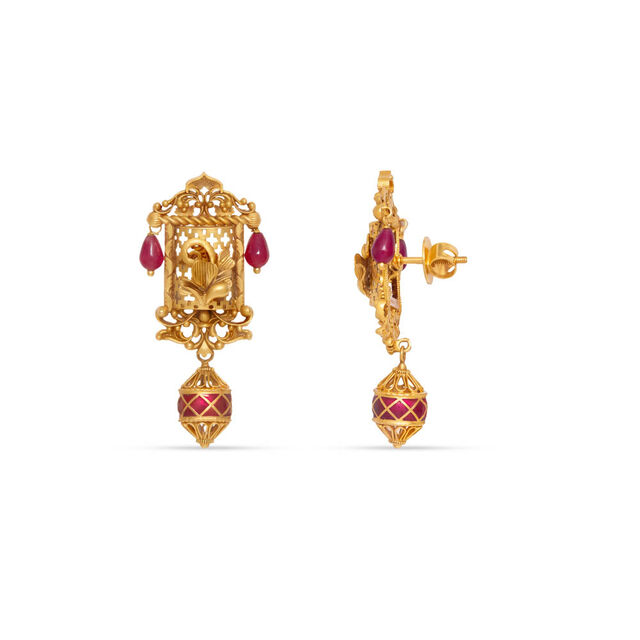 Tanishq 22KT Gold Earrings 2