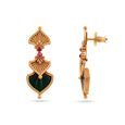 Trio of Fortune Gold Drop Earrings 5