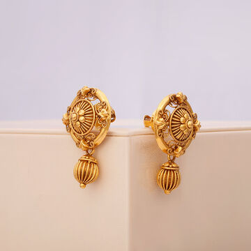 Tanishq Gold Earrings