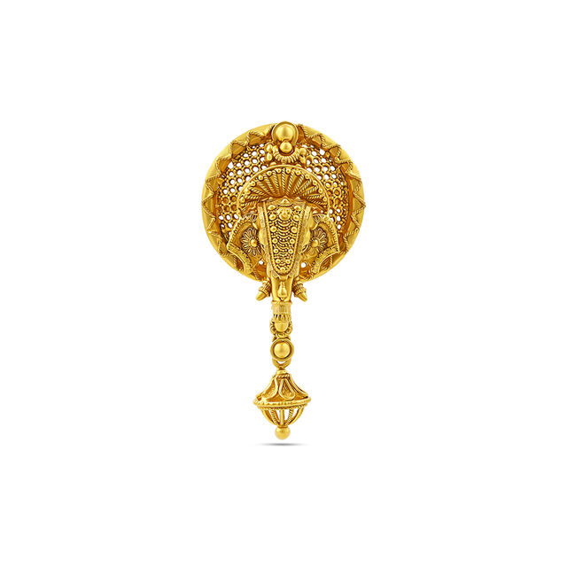 Majestic Elephant Nettipatam Ring 4