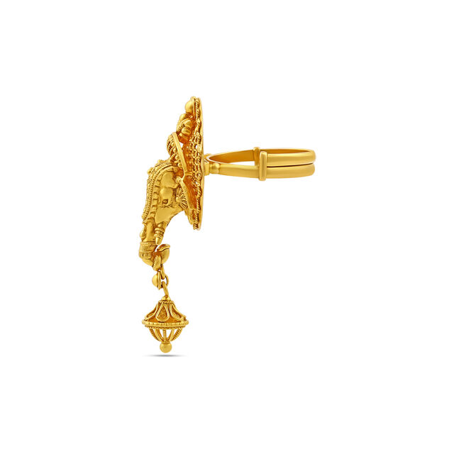 Majestic Elephant Nettipatam Ring 5