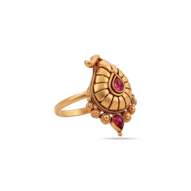 Mango Motif Elegant Ring 5
