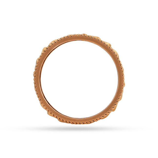 Golden Swirl Ring 4