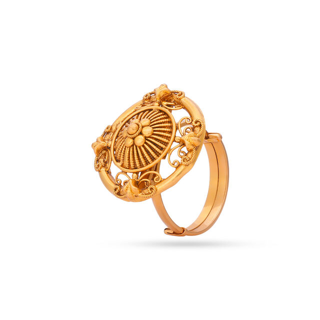 Tanishq Gold Finger Ring 3