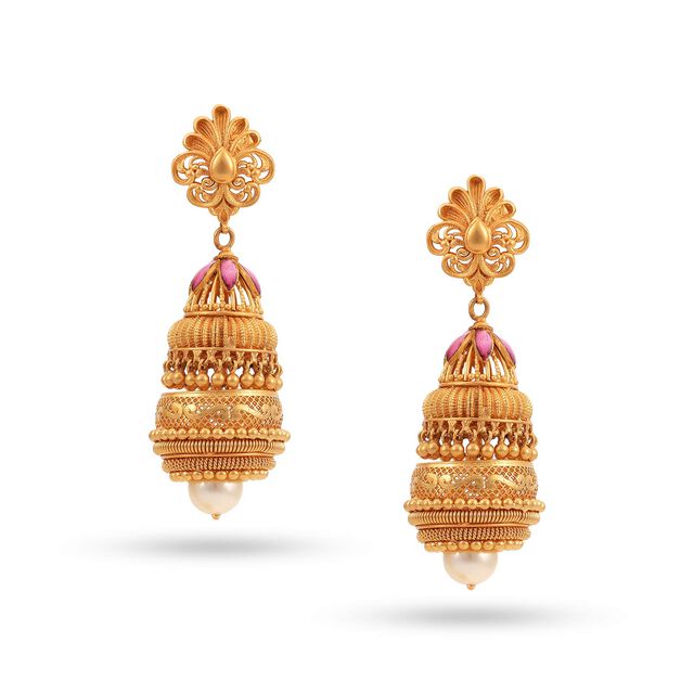 Mural Art Pillar Earrings 