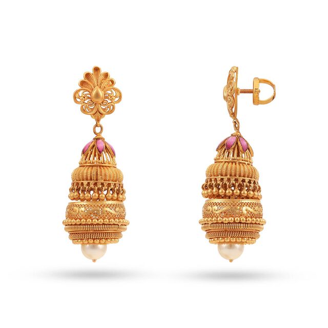 Mural Art Pillar Earrings 2