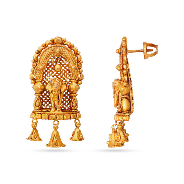 Tanishq Gold Earrings 4
