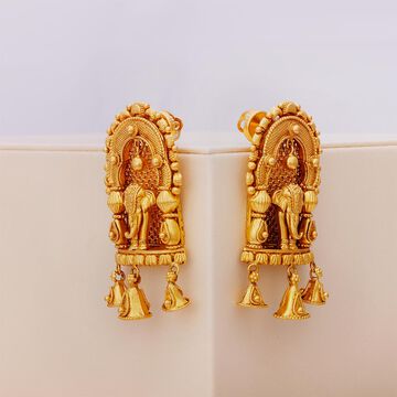 Tanishq Gold Earrings