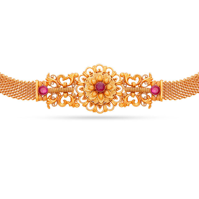 Tanishq 22KT Gold Necklace for Women 