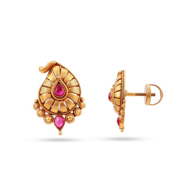 Mango Motif Studs 4