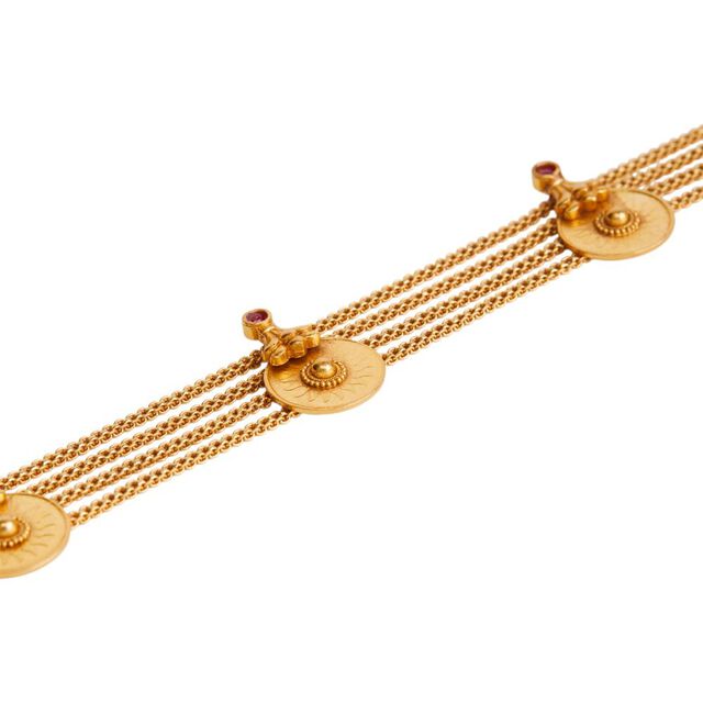 Gold Dawn Kasu Necklace 6